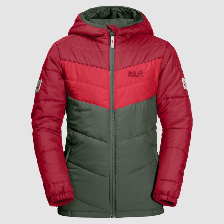 Jack Wolfskin Kids Three Hills Winter Jacket Red 320146HXU